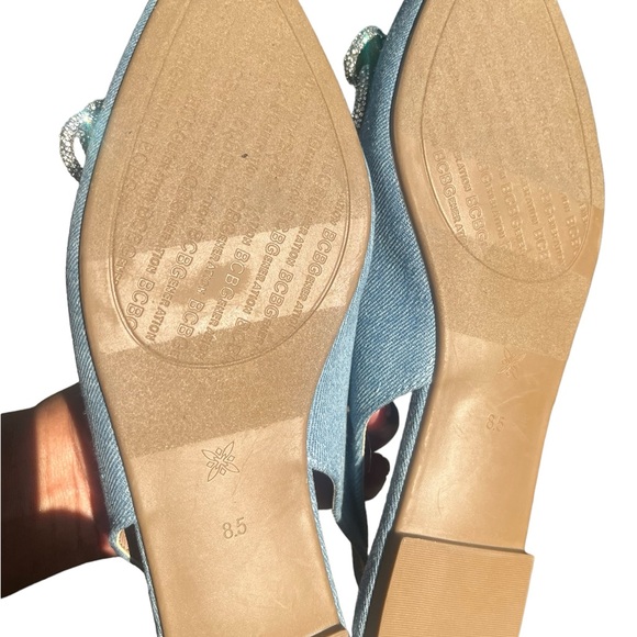 BCBGeneration Kristin Women's Pointed Toe Slingback Flats Sz 8, 8.5 - Picture 5 of 5